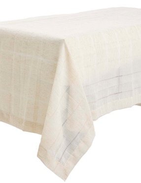 Mantel rectangular de algodón Bowtique Macaray