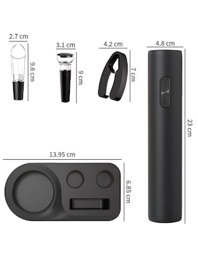 Sacacorchos eléctrico Wünd de acero inoxidable