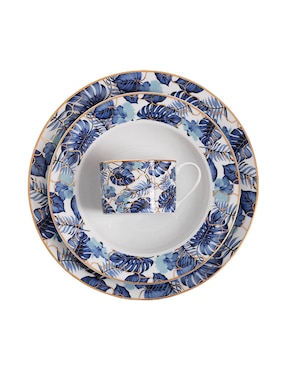 Vajilla N Narrative caraban de porcelana para 4 personas