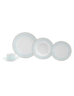 Vajilla N Narrative gricelda de porcelana para 4 personas
