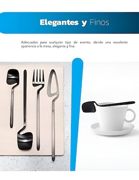Set cubiertos Wünd de acero inoxidable 24 piezas