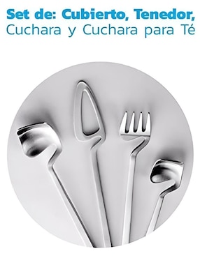 Set cubiertos Wünd de acero inoxidable 24 piezas