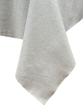Mantel cuadrado de lino N Narrative Oyster