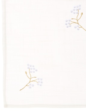 Mantel rectangular de poliéster Home Elegance Petit