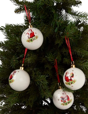 Set esfera navideña N Narrative Christmas decorations con 4 piezas