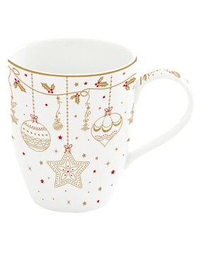Vajilla cerrada N Narrative christmas lights navidad de porcelana para 4 personas