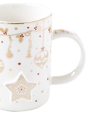 Taza navideña americana N Narrative Christmas Lights