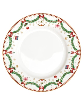 Vajilla N Narrative lifestyle navidad de porcelana para 4 personas