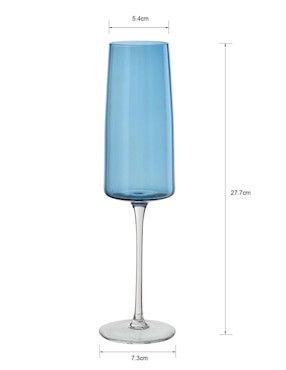 Copa para vino N Narrative Bleusoir de vidrio