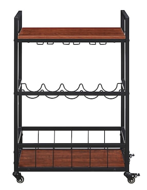 Carro de bar áreas múltiples Easy Living Spritz melamina