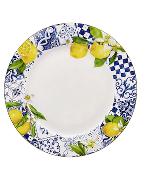 Vajilla cerrada N Narrative Veranéa de porcelana para 4 personas