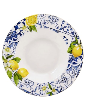 Vajilla cerrada N Narrative Veranéa de porcelana para 4 personas