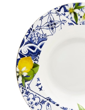 Vajilla cerrada N Narrative Veranéa de porcelana para 4 personas