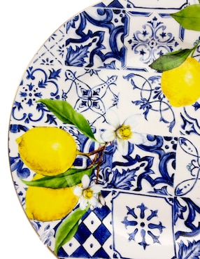Vajilla cerrada N Narrative Veranéa de porcelana para 4 personas