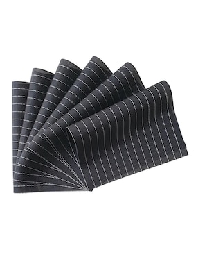 Set mantel individual rectangular de poliéster Genérica