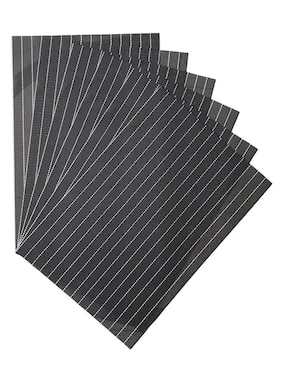 Set mantel individual rectangular de poliéster Genérica
