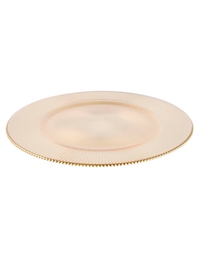 Plato base N Narrative de vidrio