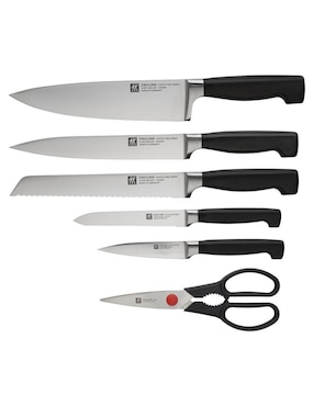 Set de cuchillos utilitario Zwilling J.A. Henckels Ag twin four star 7 piezas