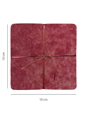 Set de portavasos Bari Home Alcántara 6 piezas
