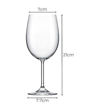 Set de copas para agua Rona Gala 45 de vidrio