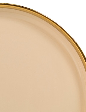 Vajilla N Narrative greigegold de porcelana para 4 personas
