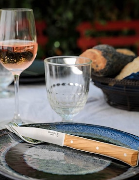 Set de cuchillos para carne Opinel facette 4 piezas