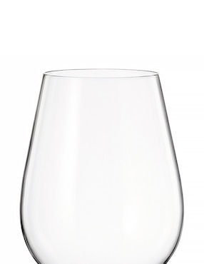 Set de copas para vino tinto Bohemia Verona de cristal 6 piezas