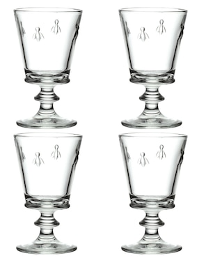 Set de copas para agua La Rochere de vidrio