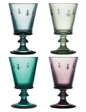 Set de copas para agua La Rochere de vidrio