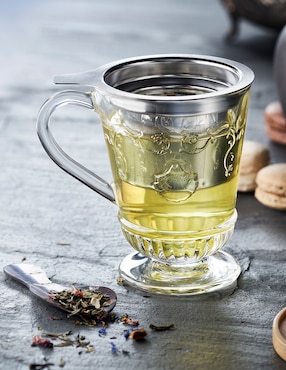 Infusor La Rochere Versailles de vidrio para té