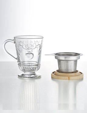 Infusor La Rochere Versailles de vidrio para té