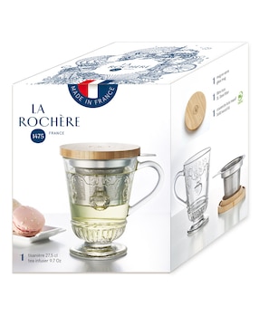 Infusor La Rochere Versailles de vidrio para té