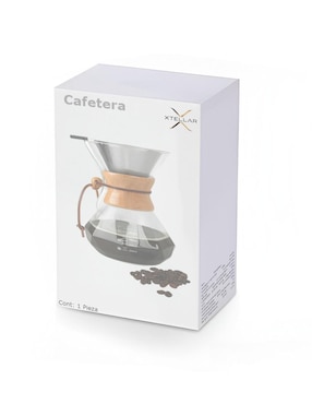 Tetera de goteo Xtellar de vidrio