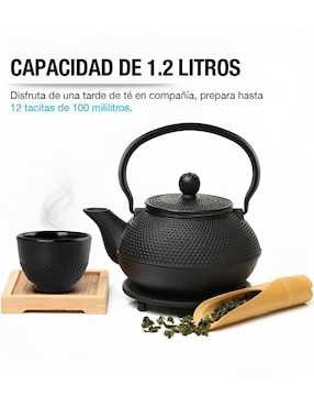 Tetera infusora Xtellar de hierro