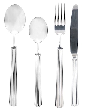 Set cubiertos Herdmar Brooklyn de acero inoxidable 27 piezas