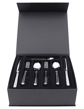 Set cubiertos Herdmar Brooklyn de acero inoxidable 27 piezas