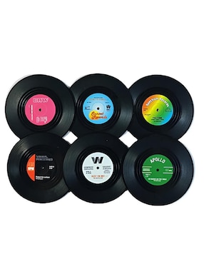 Set de portavasos Xtellar Xtllar 6 piezas
