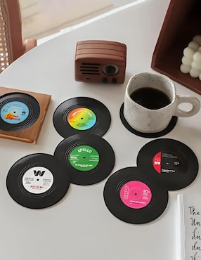 Set de portavasos Xtellar Xtllar 6 piezas