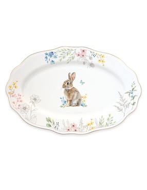 Platón N Narrative Flowery Easter de porcelana