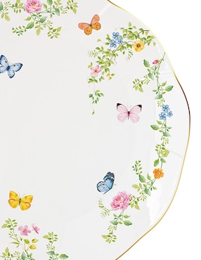 Vajilla cerrada N Narrative Dancing Butterfly de porcelana para 4 personas