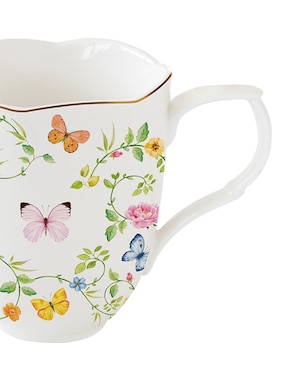 Vajilla cerrada N Narrative Dancing Butterfly de porcelana para 4 personas
