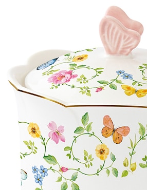 Contenedor N Narrative Dancing Butterfly de porcelana