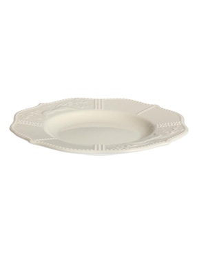Plato ensalada N Narrative Beellflower de porcelana