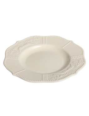 Plato ensalada N Narrative Beellflower de porcelana