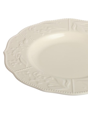 Plato trinche N Narrative Bellflower de porcelana