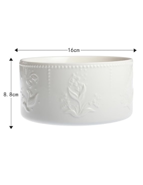 Botanero N Narrative Bellflower de porcelana