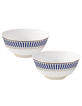 Set bowl N Narrative Corrallo 2 piezas de porcelana