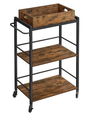 Carro de bar cocina Songmics Home Brewer madera