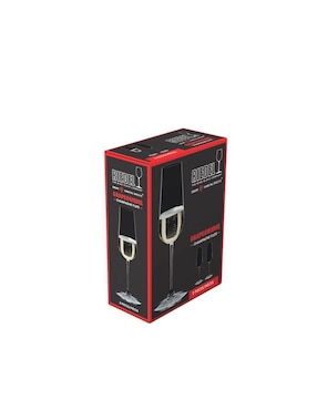 Set de copas para champán Riedel flauta de cristal 2 piezas