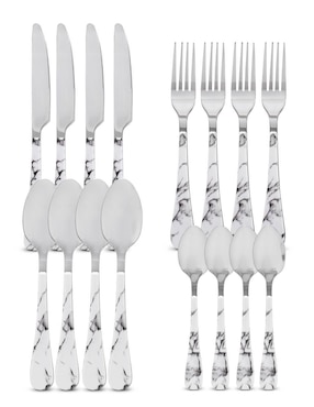 Set cubiertos Andromeda Inc de acero inoxidable 16 piezas